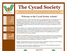 Tablet Screenshot of cycad.org
